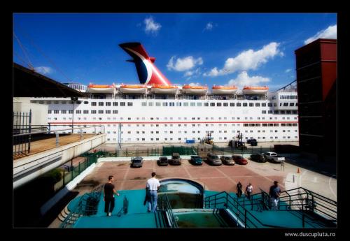 in port